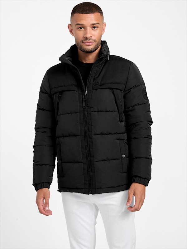 Factory Ronaldo Puffer Coat Black XXL