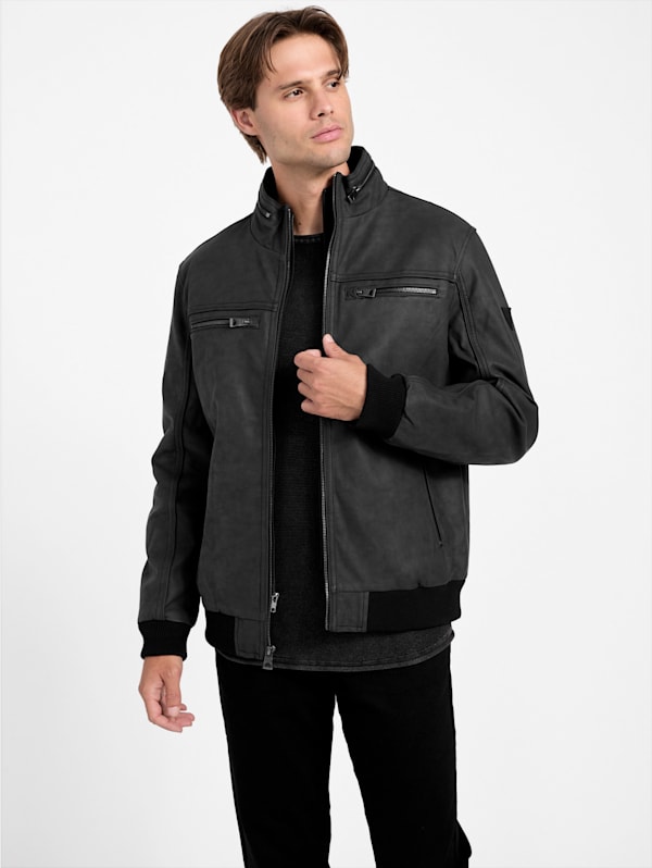 Len Flight Jacket GUESS Factory
