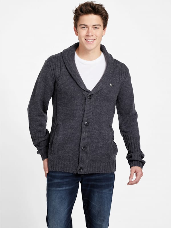 Guess sale cardigan mens