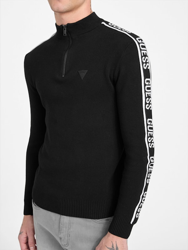 Tom Mock-Zip Sweater | GUESS Factory