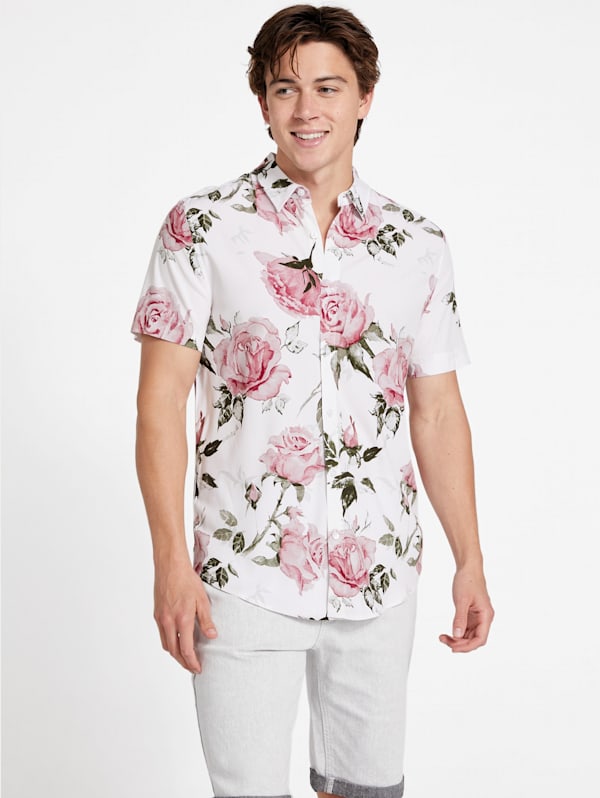 Guess rose shirt shop