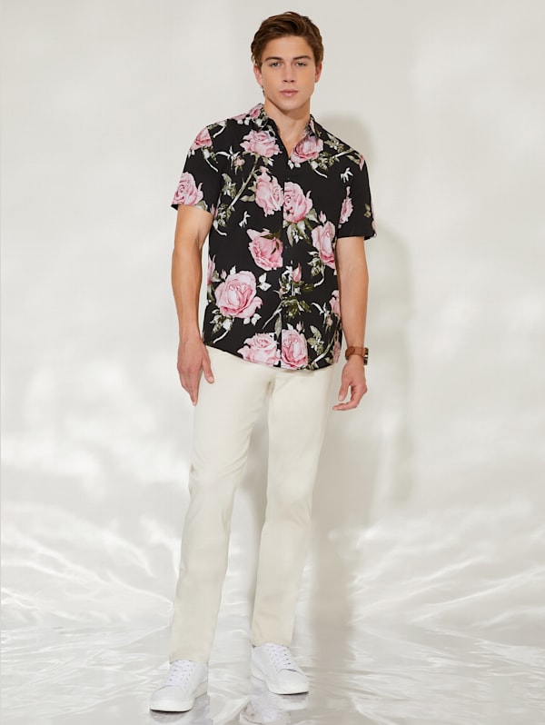 Factory Bane Rose Shirt Black M