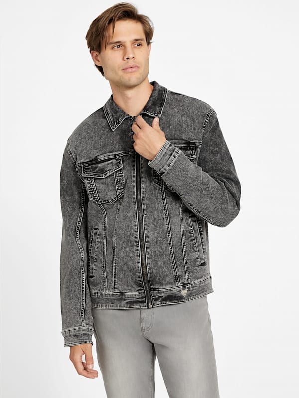 Factory Eco Izzy Denim Jacket Grey L