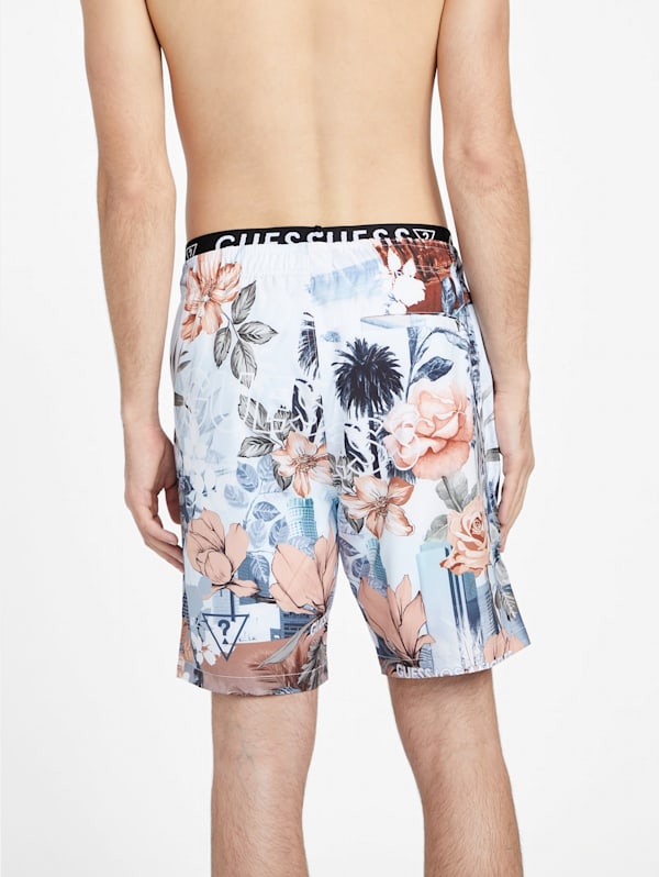 Guess swim trunks discount
