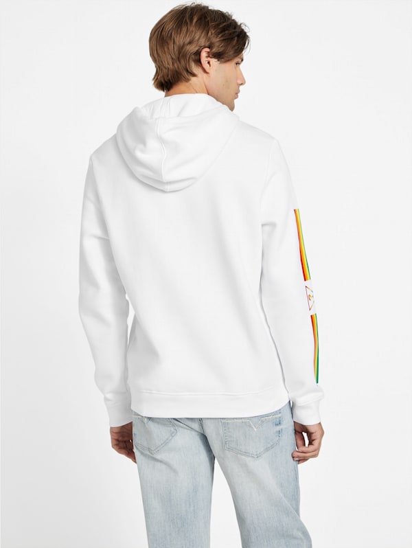 Guess rainbow hoodie 2025