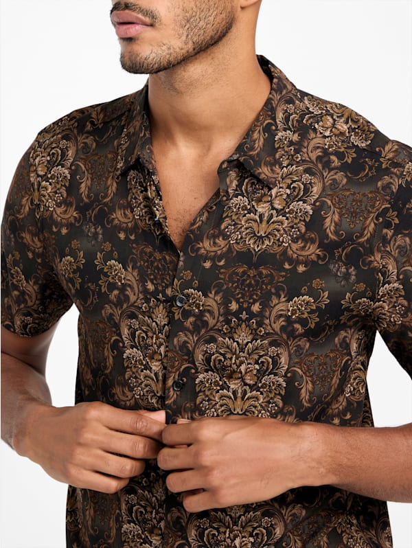 Zari Printed Shirt | GUESS Factory