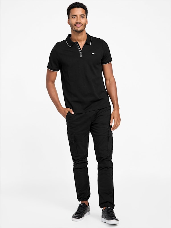 【送料無料/新品】 Andres Zip Polo メンズウェア