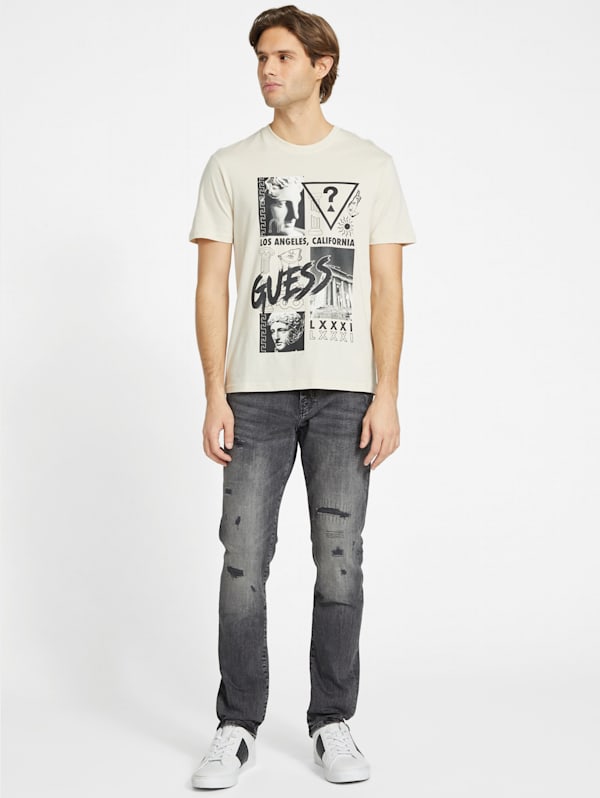 Guess men's graphic tees clearance