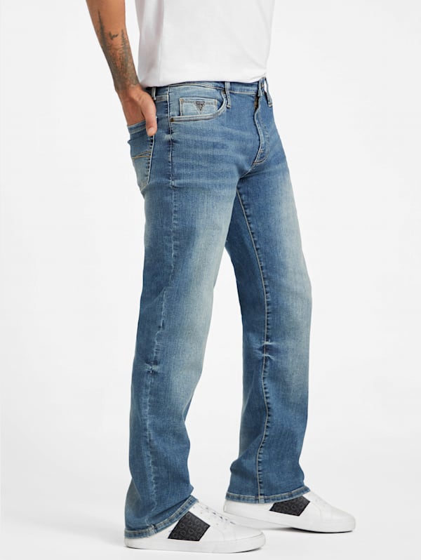 Crescent Loose Fit Jeans | GUESS Factory