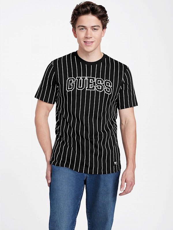 Guess pinstripe shop shirt