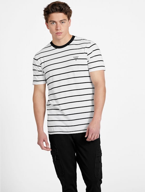 Eco Larry Striped Tee GUESS Factory
