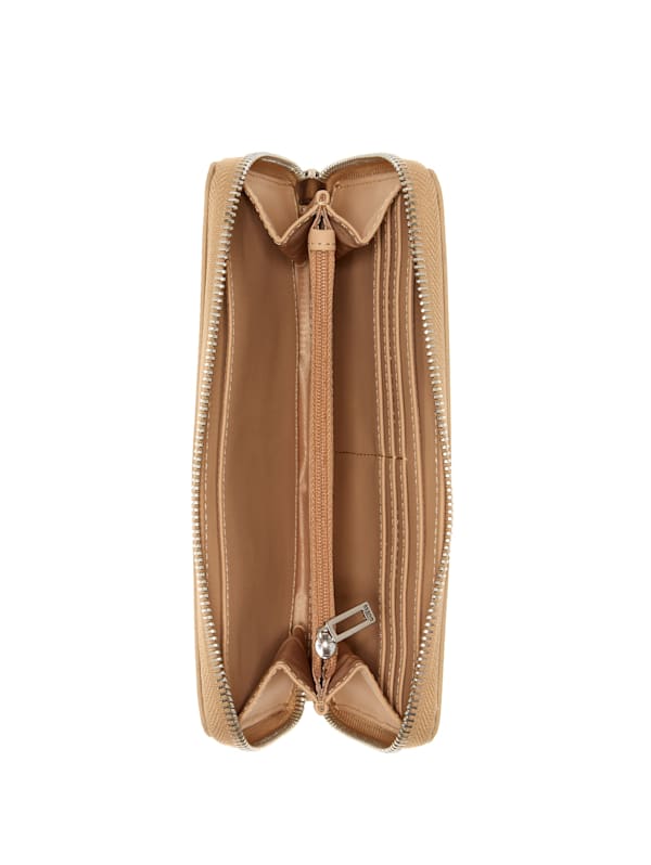 Abree Medium Zip-Around Wallet | GUESS Factory