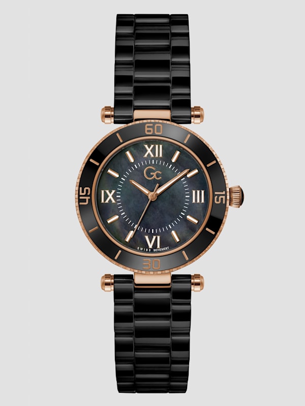 Gc Black Analog Watch GUESS