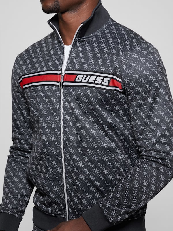 Guess track jacket discount