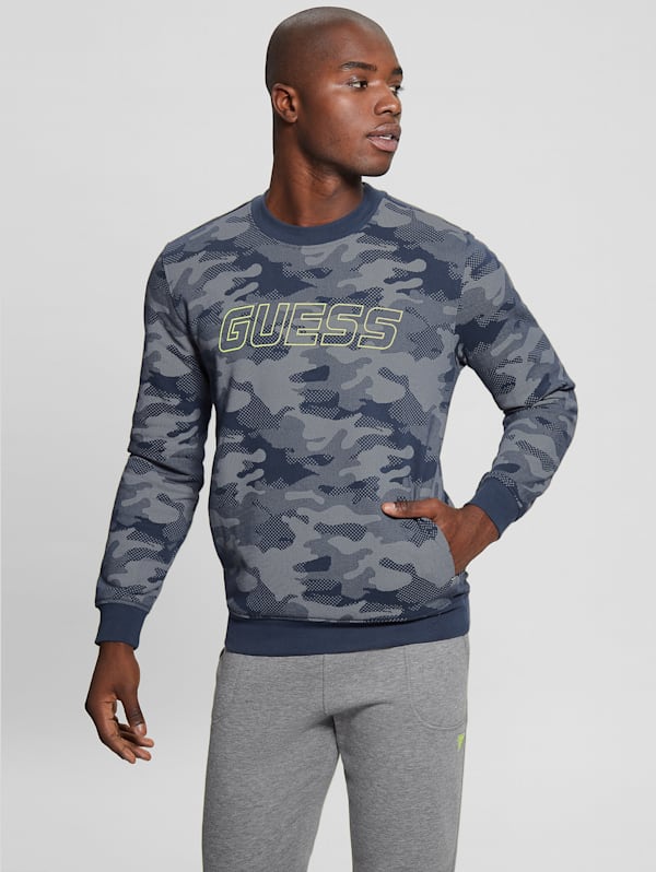 Camo guess shirt store