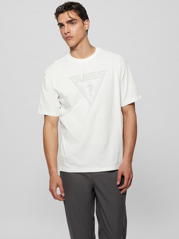 Guess triangle tee deals