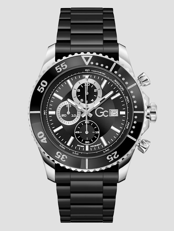 Gc black ceramic watch shop