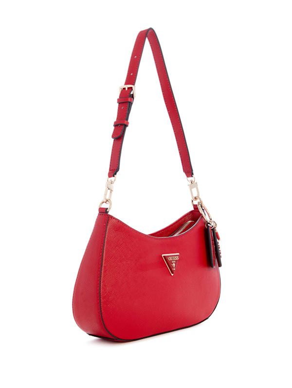 Guess red shoulder bag cheap