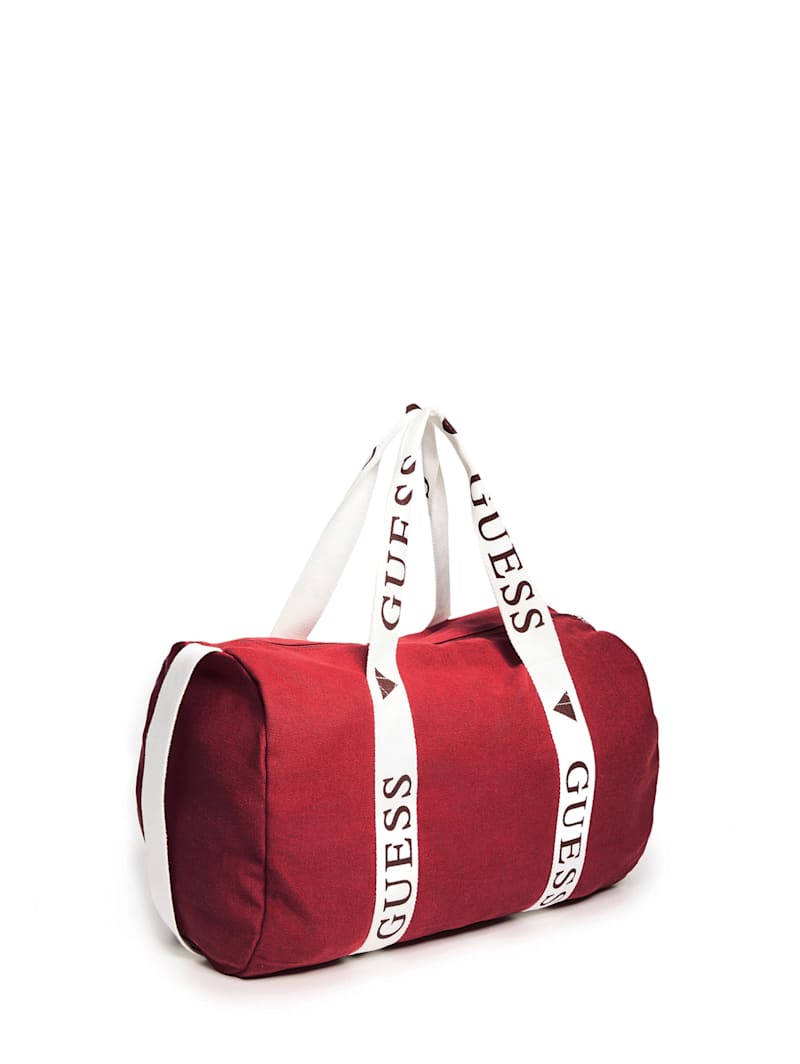 Guess factory women's logo duffle bag clearance
