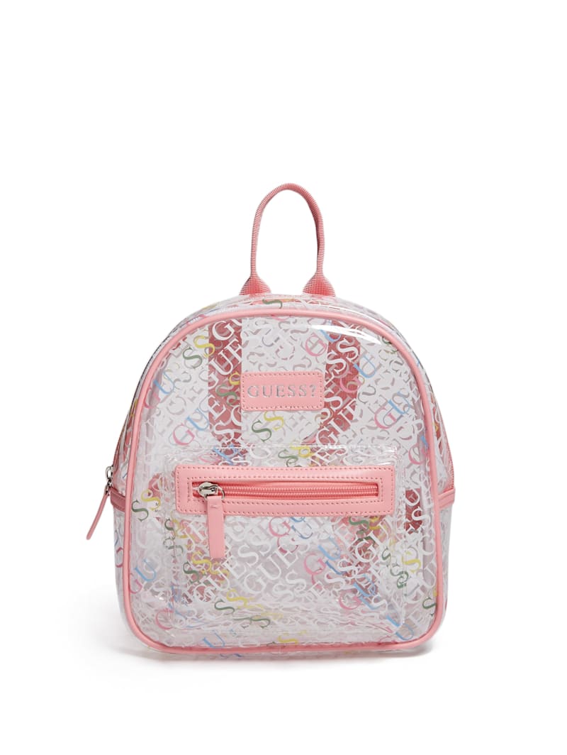 Guess clear backpack clearance