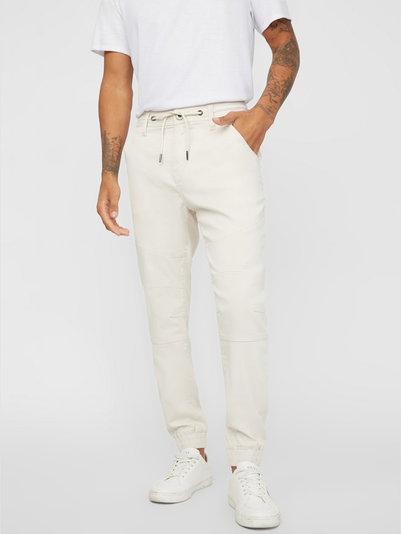 Cam Super-Stretch Denim Joggers | GUESS Factory