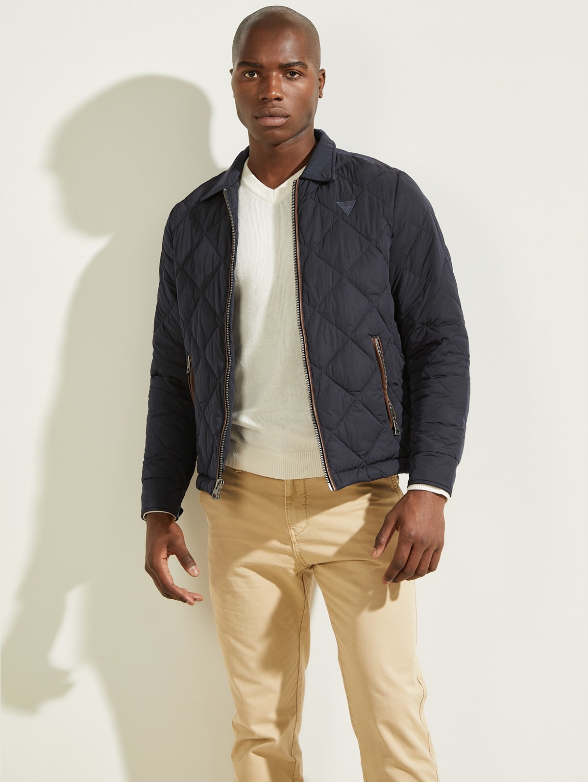 Guess khaki jacket clearance