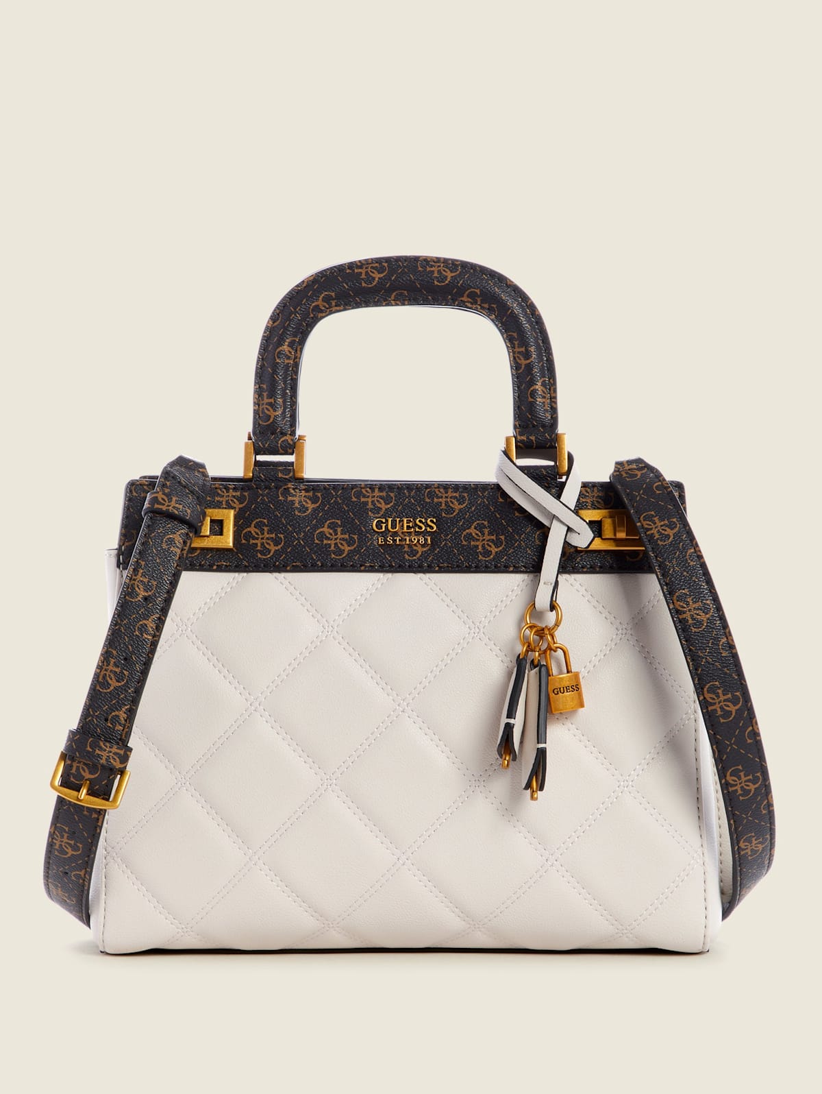 Túi Guess - Katey Quilted Luxury Satchel