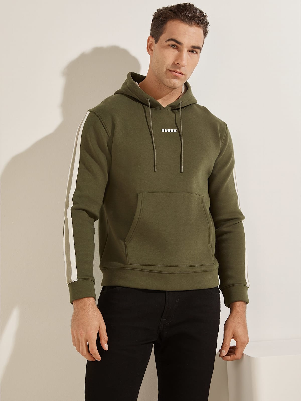 Side Stripe Hoodie Guess