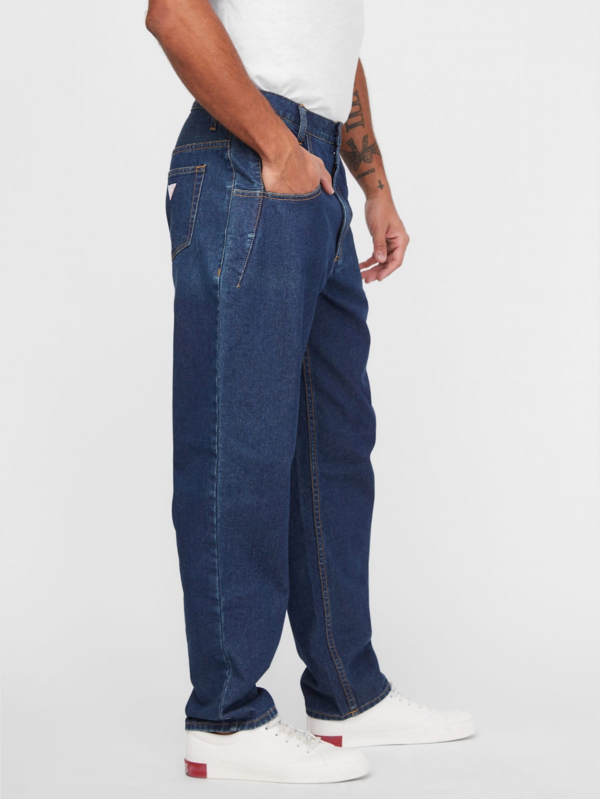 Pascal Relaxed Tapered Jeans | GUESS Factory