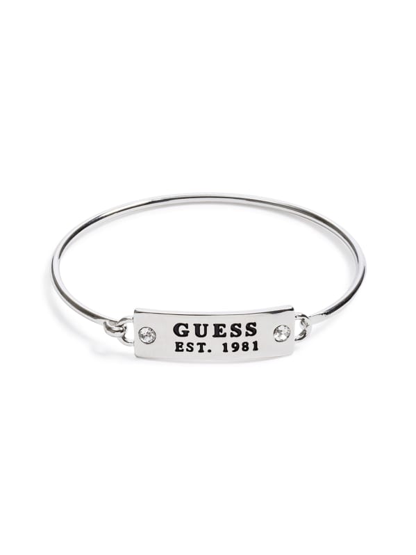 大量入荷 | Bracelet Silver-Logo GUESS Ca Factory アクセサリー