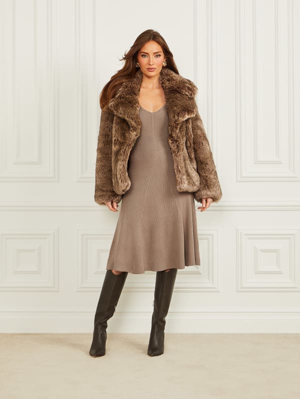 Duchesse Faux-Fur Jacket | Marciano