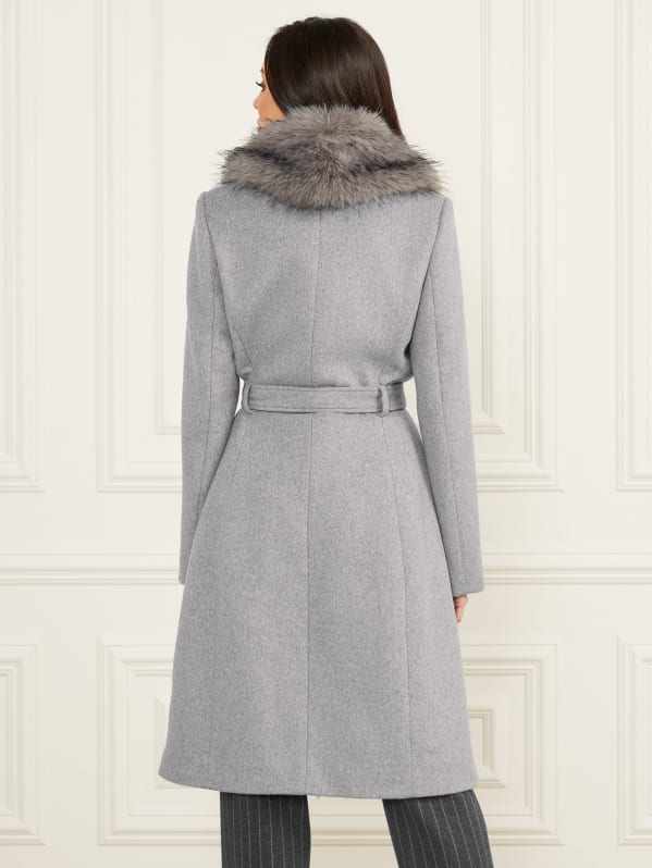 Valerie Wool-Blend Coat | Marciano Ca