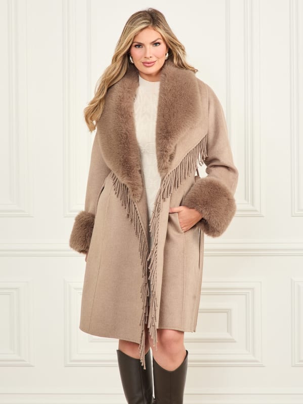 Elegance Fashions | Lily and Taylor A62 Genuine Fox Fur