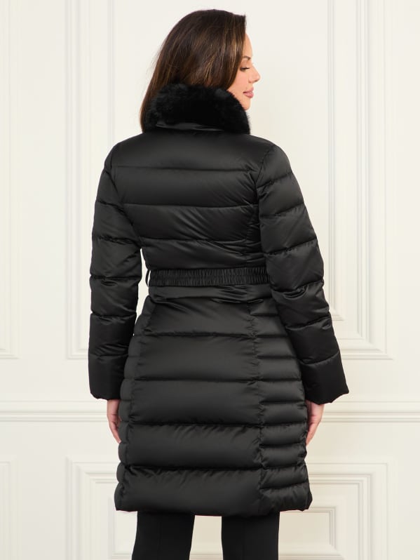 Eco Jastin Quilted Down Midi Jacket | Marciano Eco Jastin Quilted Down Midi Jacket | Marciano