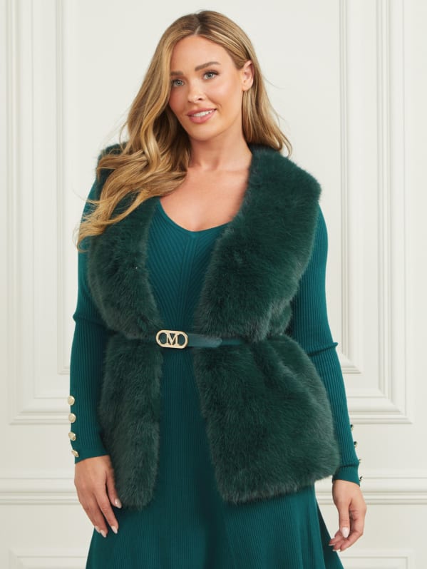 Chloe Faux-Fur Vest | GUESS Chloe Faux-Fur Vest | GUESS