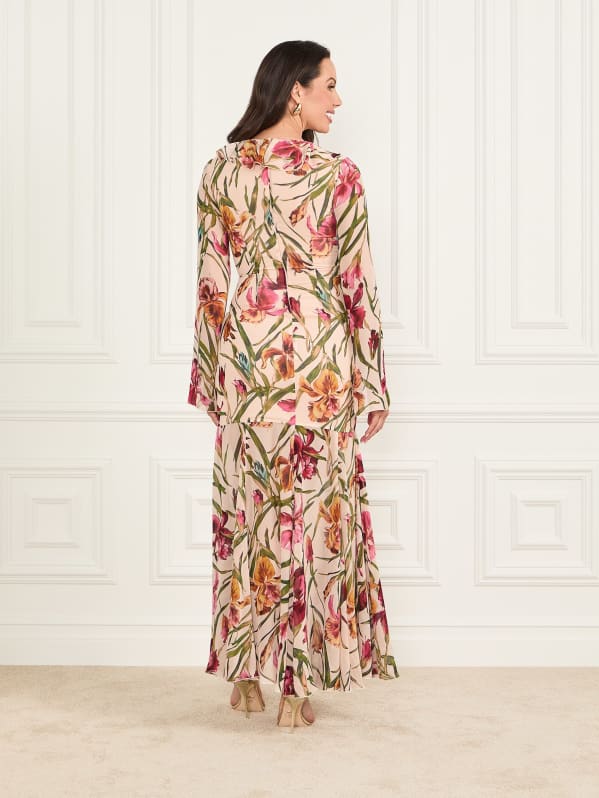 Iris Printed Maxi Dress | GUESS