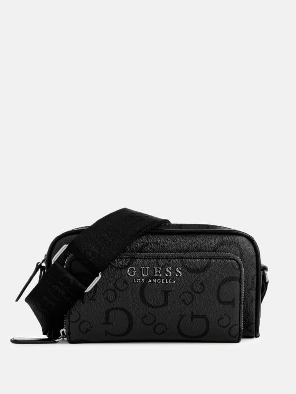 海外限定スパイク販売 Crossbody Zip Top Mini Saffron | Factory GUESS バッグ