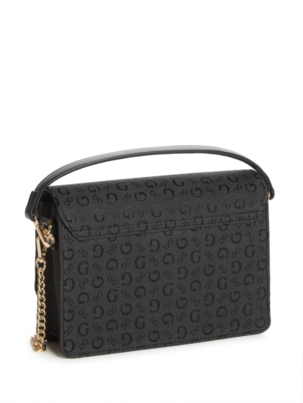 Deerfield Jacquard Logo Mini Crossbody | GUESS Factory Ca