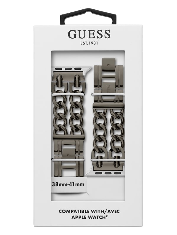 商品画像：GUESS Silcone Band with Crystal inserts for Apple 42-44 mm 3