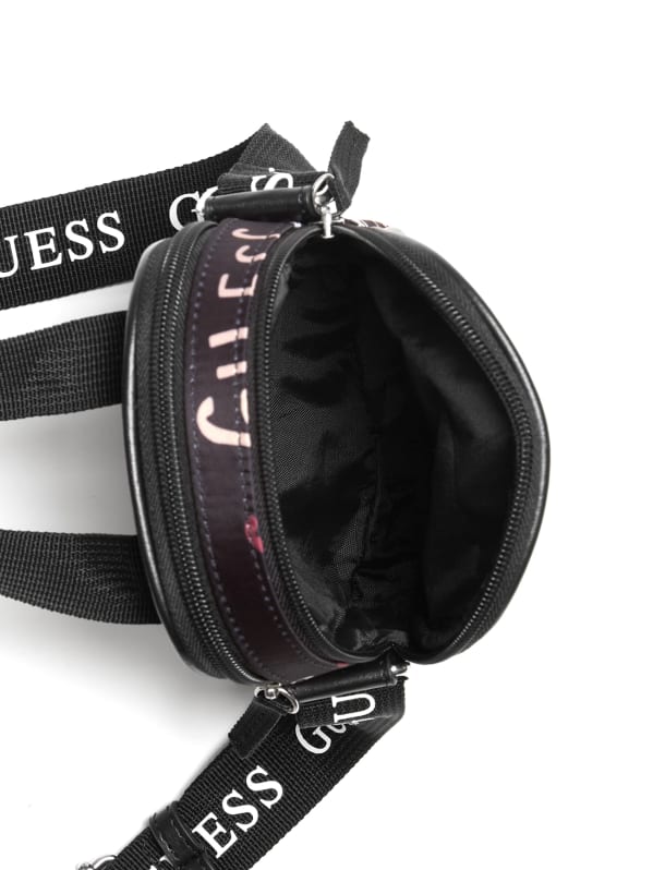Double-Zip Nylon Crossbody | GUESS Factory