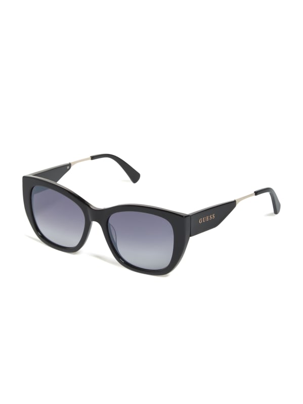 Plastic Rounded Square Sunglasses | GUESS Factory Ca