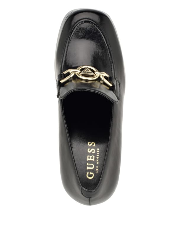 Lynlee Heeled Loafers | GUESS Factory