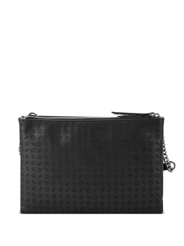 Tidewood Logo Double Zip Mini Crossbody | GUESS Factory
