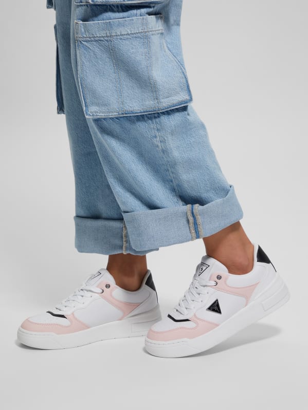 Triangle Low-Top Sneakers | GUESS