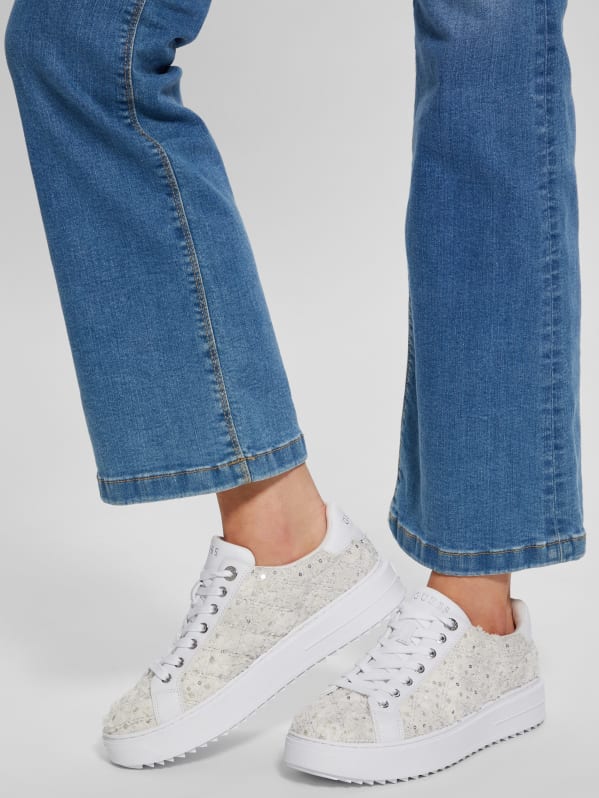 Denesa Sequin Sneakers | GUESS