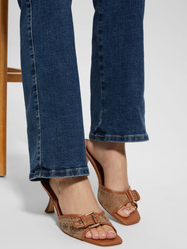 Dista Buckle Kitten Heels | GUESS