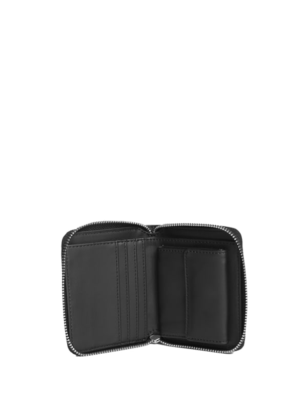 Abree Saffiano Zip-Around Wallet | GUESS Factory Ca
