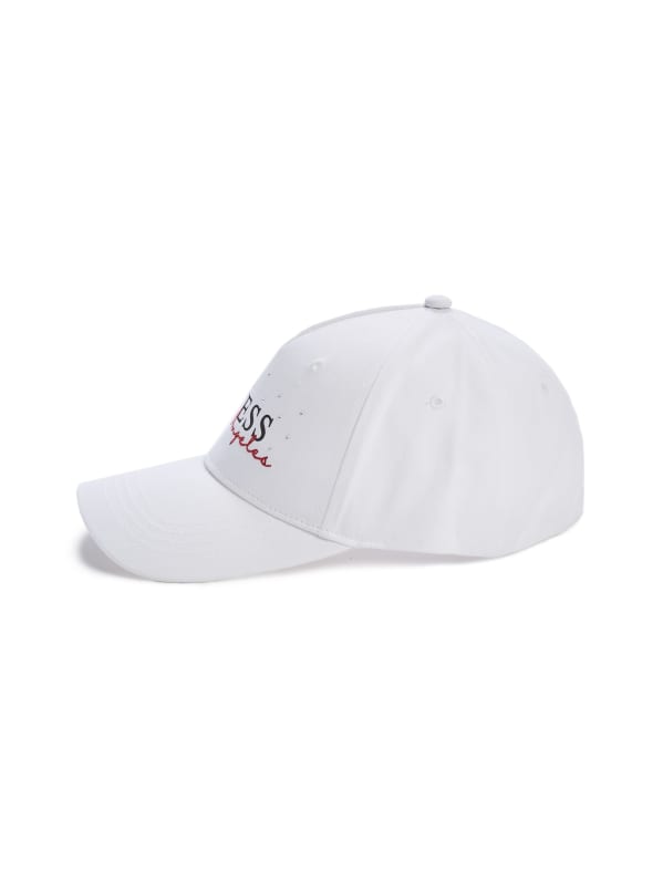 Rhinestone Logo Baseball Hat | GUESS Factory
