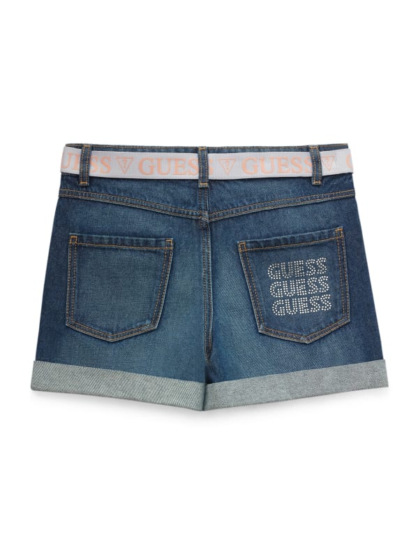 【希望者のみラッピング無料】 Cuff Denim Vada Shorts Ca Factory GUESS | (7-14) トップス