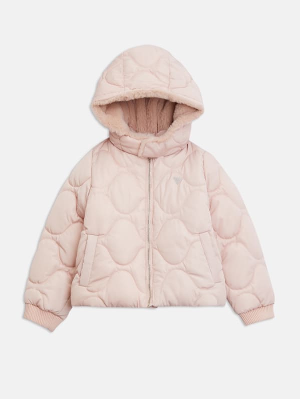 OFF-WHITE Puffer Anorak Jacket White/Pink Men's - FW19 - US